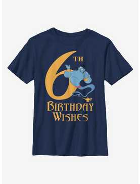 Disney Aladdin Genie Birthday 6 Youth T-Shirt, , hi-res