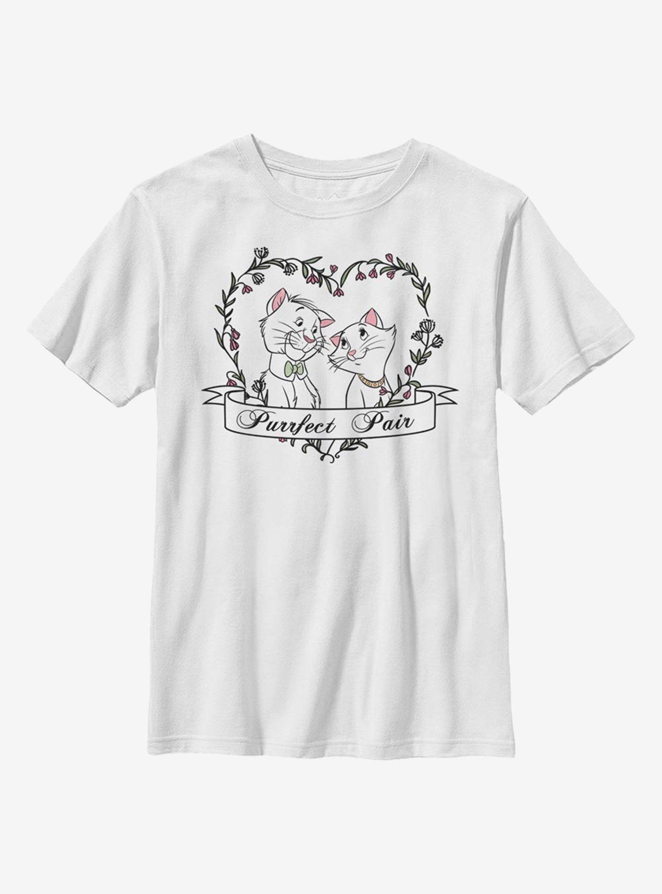 Disney Aristocats Duchess And O'Malley Purrfect Youth T-Shirt, , hi-res