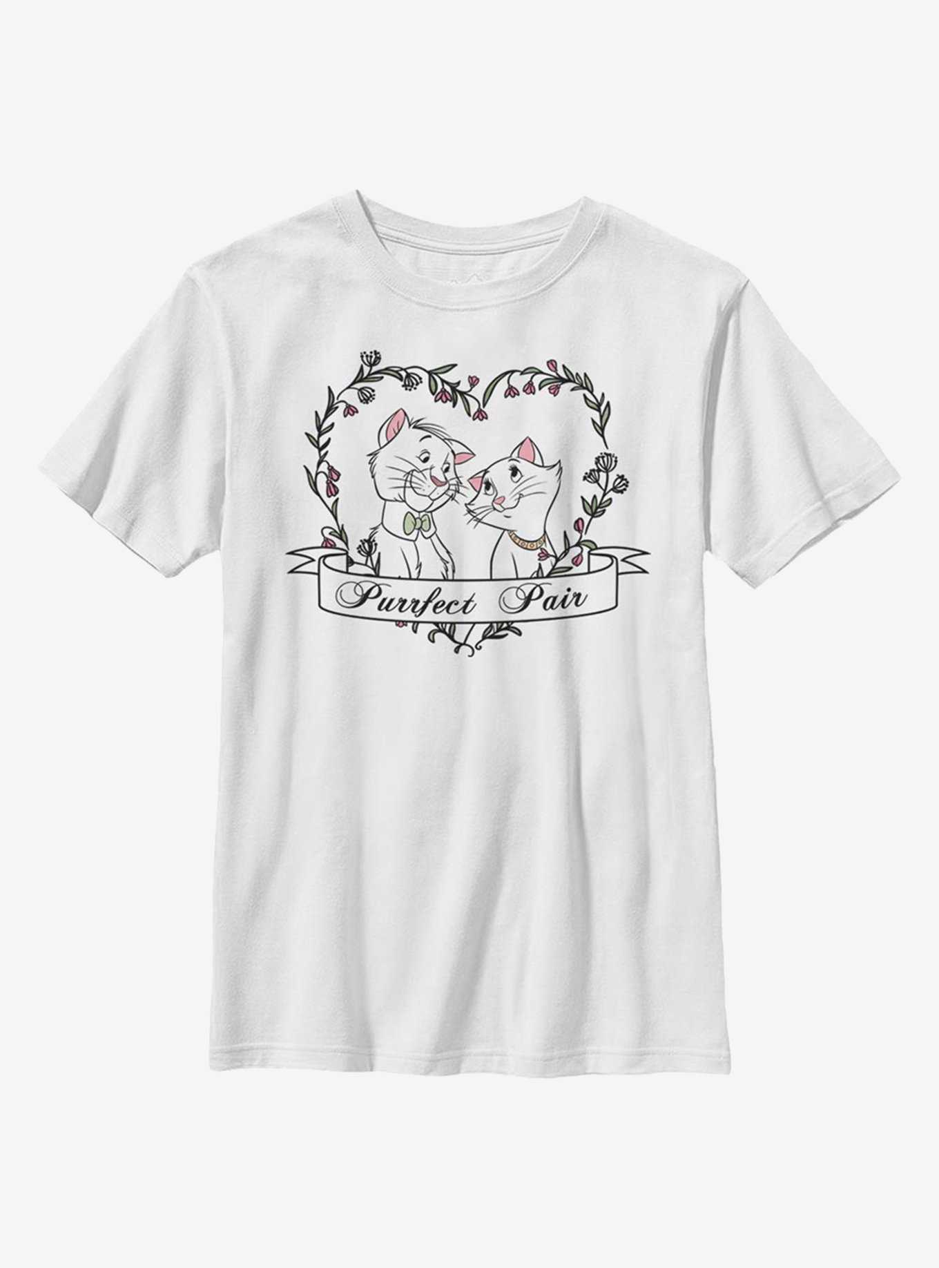 Disney Aristocats Duchess And O'Malley Purrfect Youth T-Shirt, , hi-res