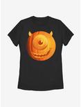 Disney Pixar Monsters University Pumpkin Mike Womens T-Shirt, BLACK, hi-res