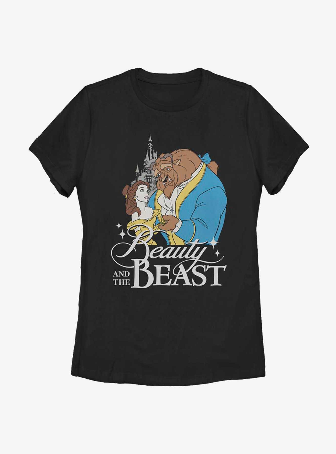 Disney Beauty And The Beast Classic Womens T-Shirt, , hi-res