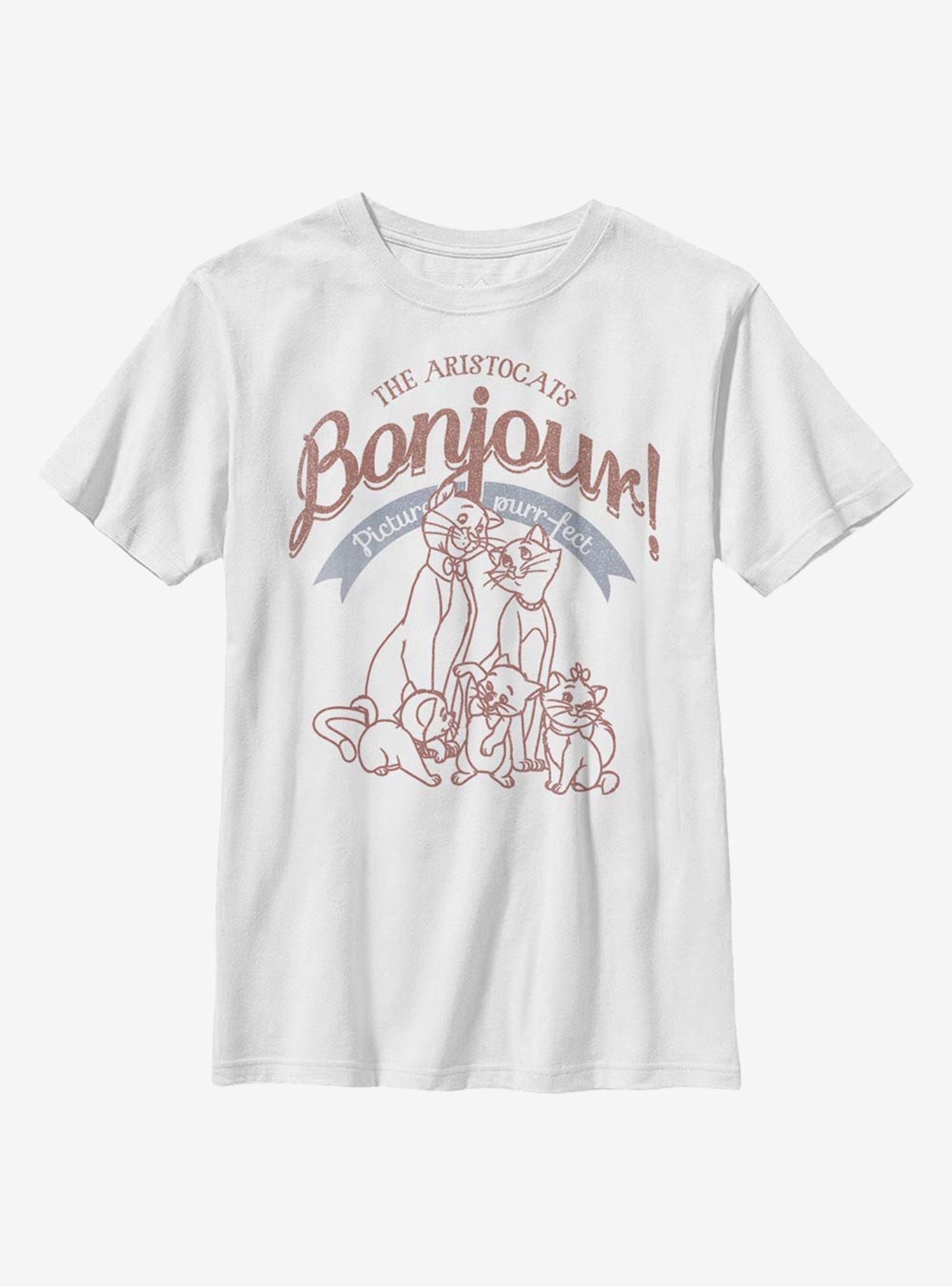 Disney Aristocats Vintage Cats Youth T-Shirt, , hi-res