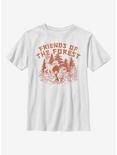 Disney Bambi Friends Of The Forest Youth T-Shirt, WHITE, hi-res