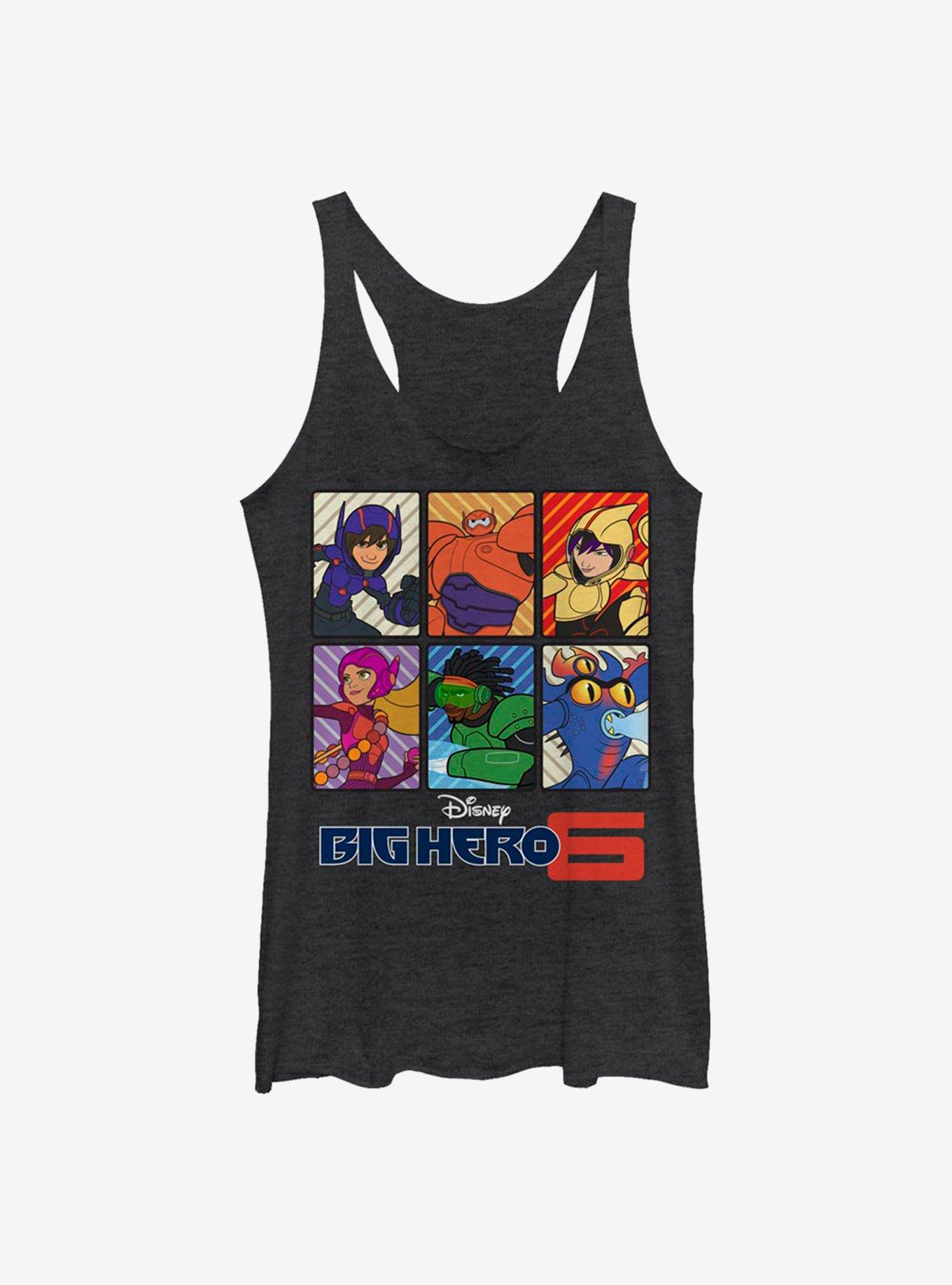 Disney Big Hero 6 Character Lineup Womens Tank Top, , hi-res