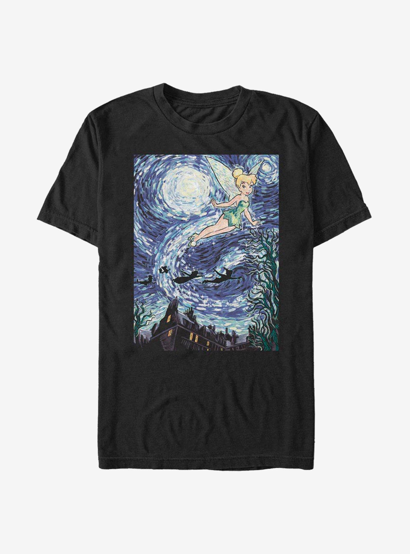 Disney Peter Pan Starry Tinker Bell Night T-Shirt, , hi-res