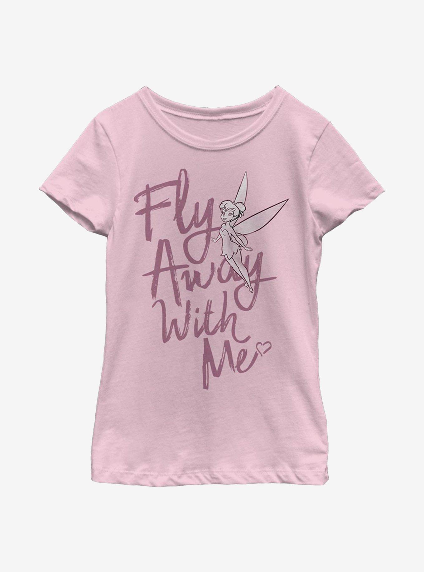 Disney Peter Pan Fly Away Tinker Bell Youth Girls T-Shirt, , hi-res