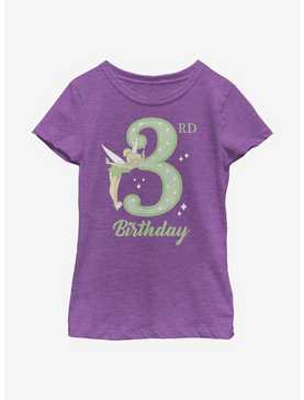 Disney Peter Pan Tink Third Birthday Youth Girls T-Shirt, , hi-res