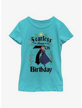 Disney Frozen Anna Birthday 7 Youth Girls T-Shirt, , hi-res