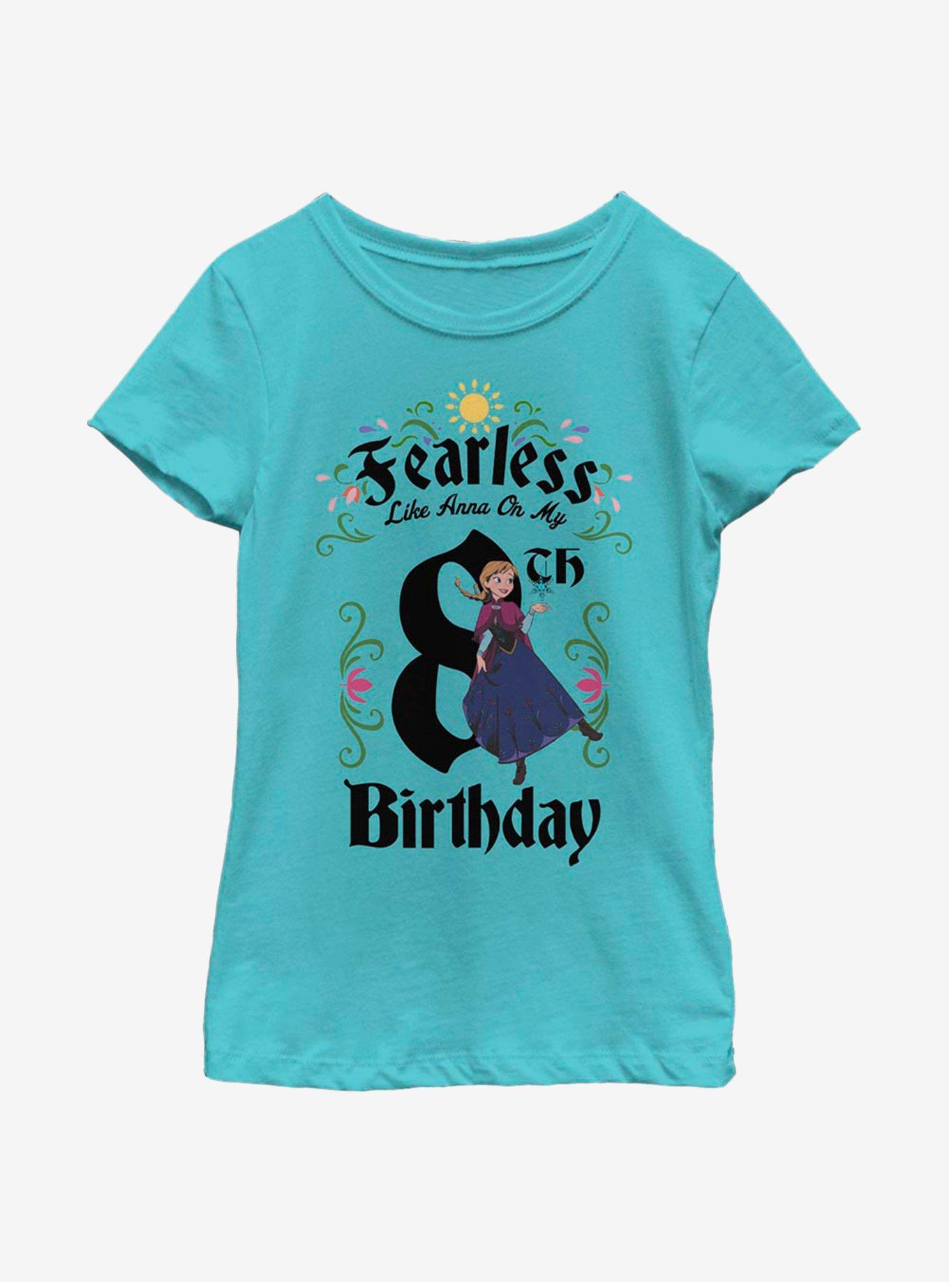 Disney Frozen Anna Birthday 8 Youth Girls T-Shirt, , hi-res