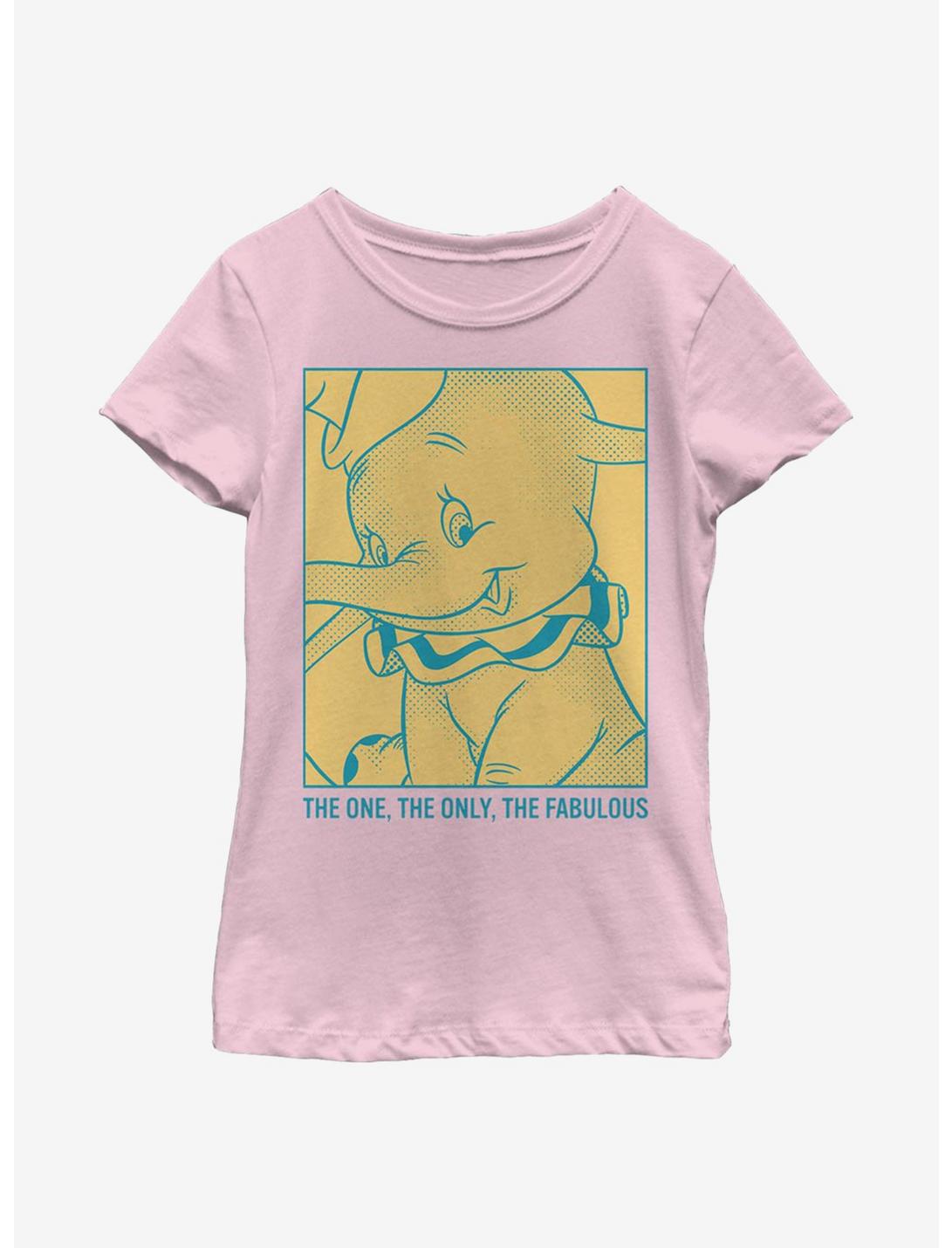 Disney Dumbo Pop Youth Girls T-Shirt, PINK, hi-res