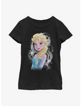 Disney Frozen Elsa Swirl Youth Girls T-Shirt, , hi-res
