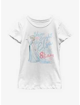 Disney Frozen Birthday Queen Eight Youth Girls T-Shirt, , hi-res