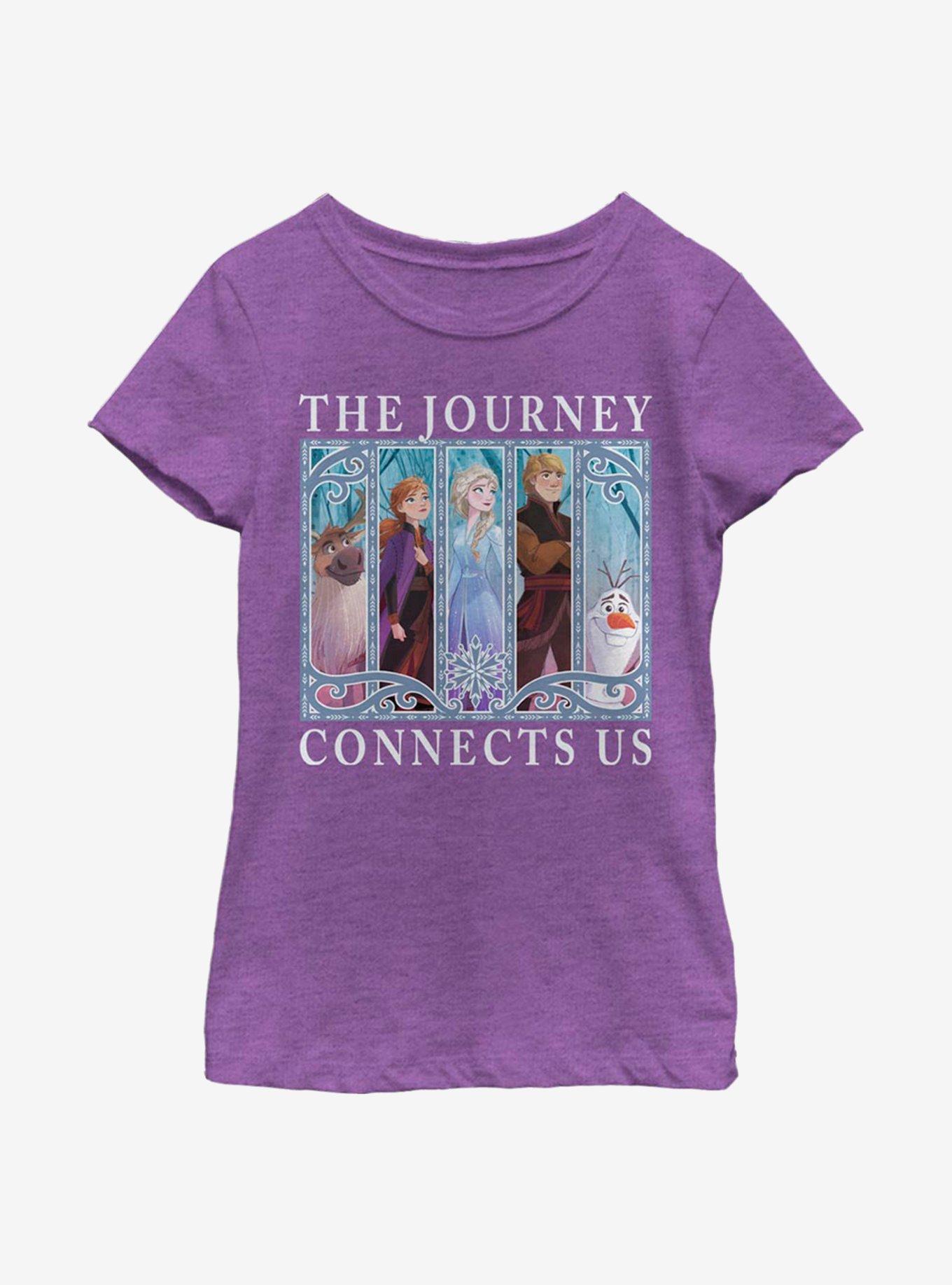 Disney Frozen 2 Box Up Group Youth Girls T-Shirt, , hi-res