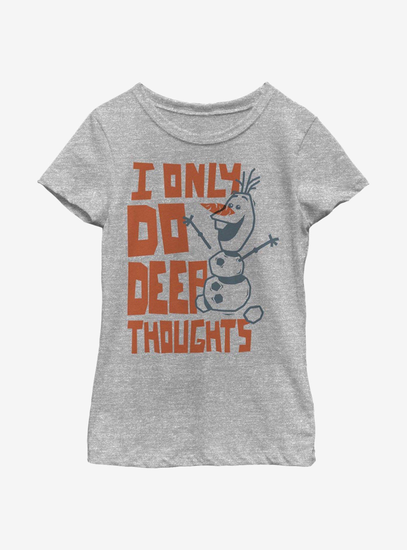 Disney Frozen 2 Deep Thoughts Youth Girls T-Shirt, , hi-res