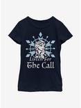 Disney Frozen 2 Elsa Bruni Youth Girls T-Shirt, NAVY, hi-res