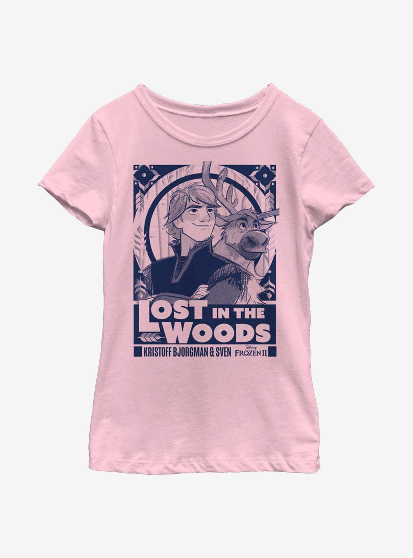 Disney Frozen 2 Kristoff Lost In The Woods Youth Girls T-Shirt, , hi-res