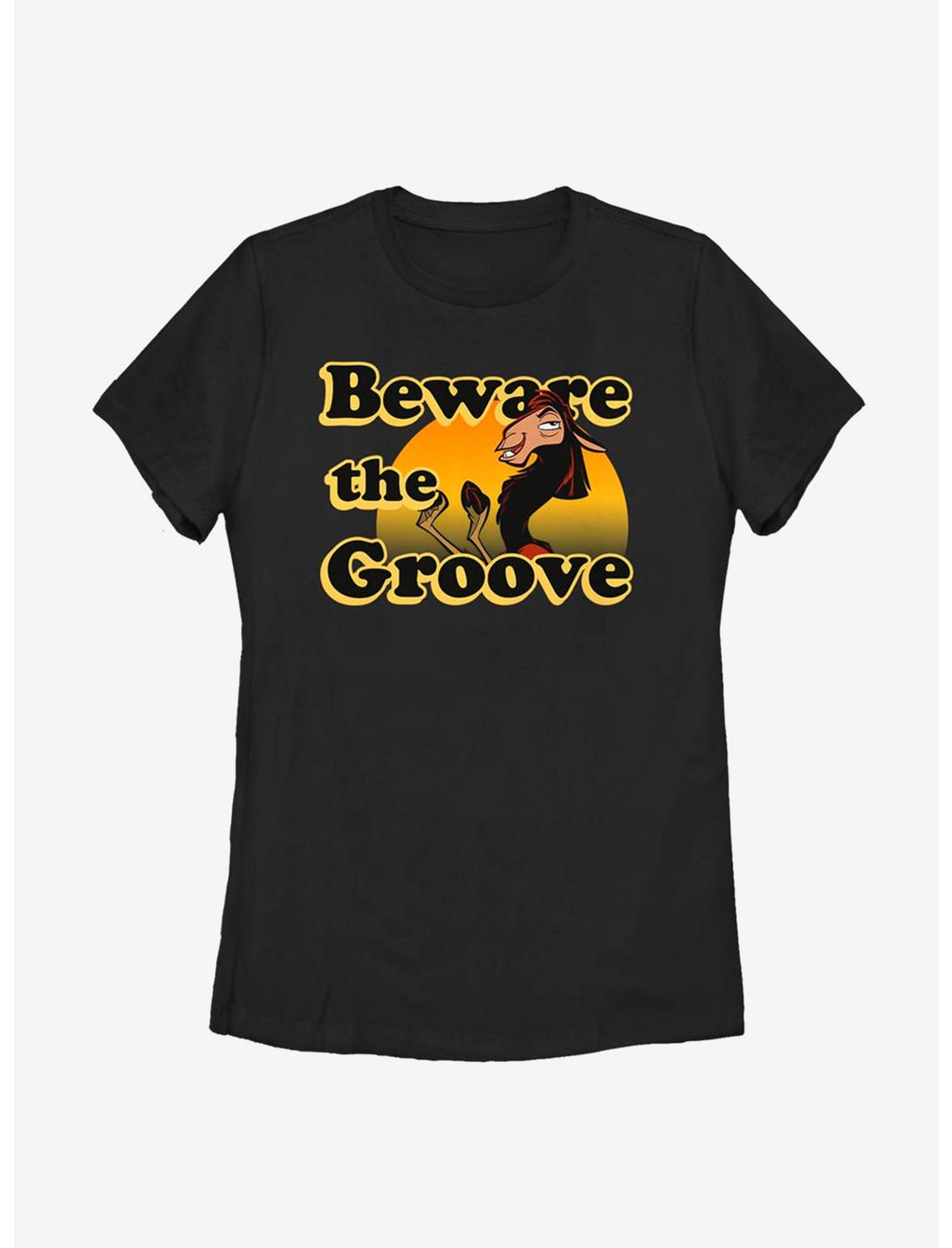 Disney The Emperor's New Groove Beware The Groove Womens T-Shirt, BLACK, hi-res