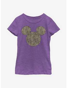 Disney Mickey Mouse Animal Ears Youth Girls T-Shirt, , hi-res