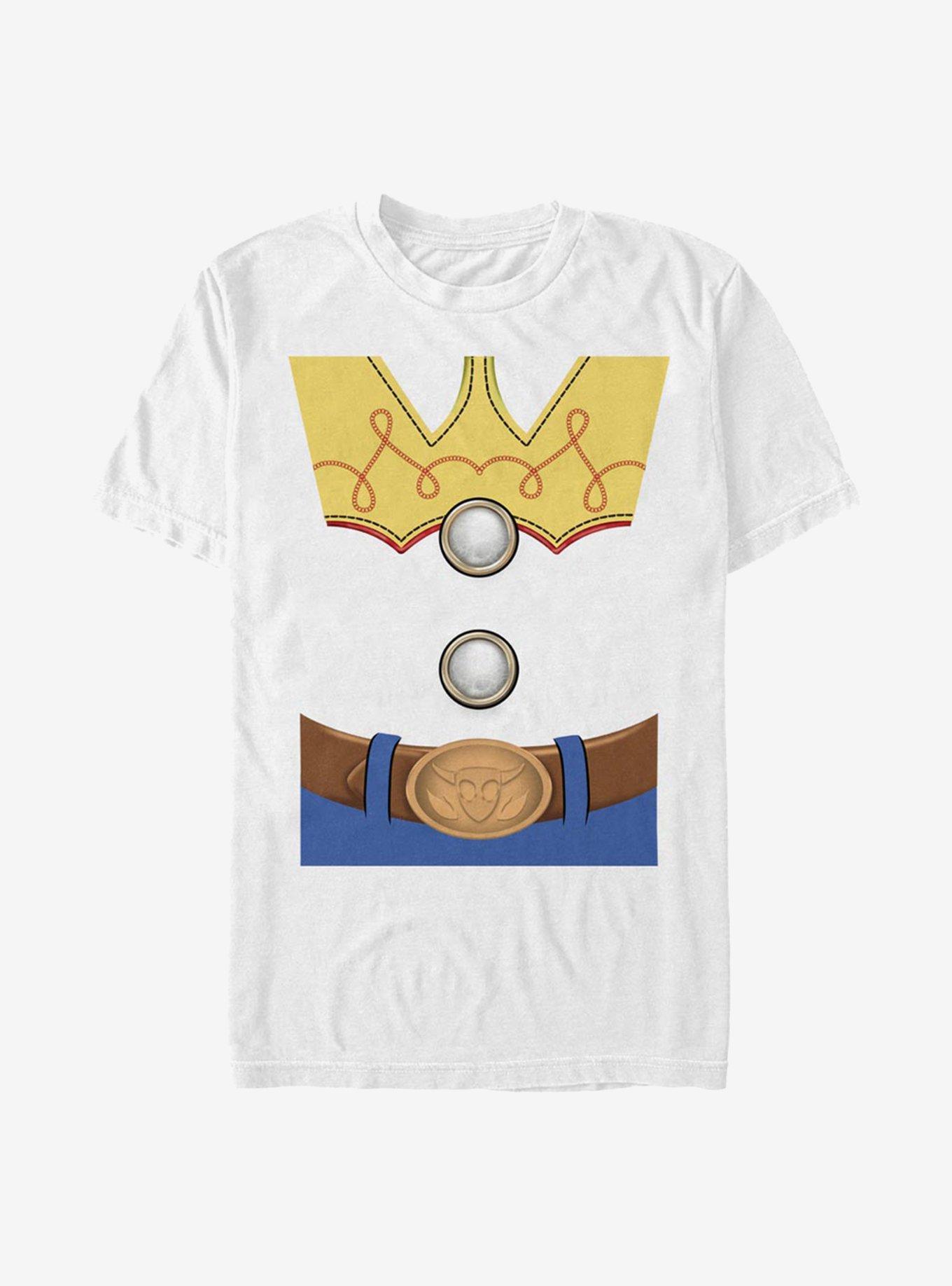 Disney Pixar Toy Story Jessie Costume T-Shirt, WHITE, hi-res