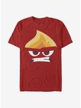 Disney Pixar Inside Out Angry Face T-Shirt, RED, hi-res
