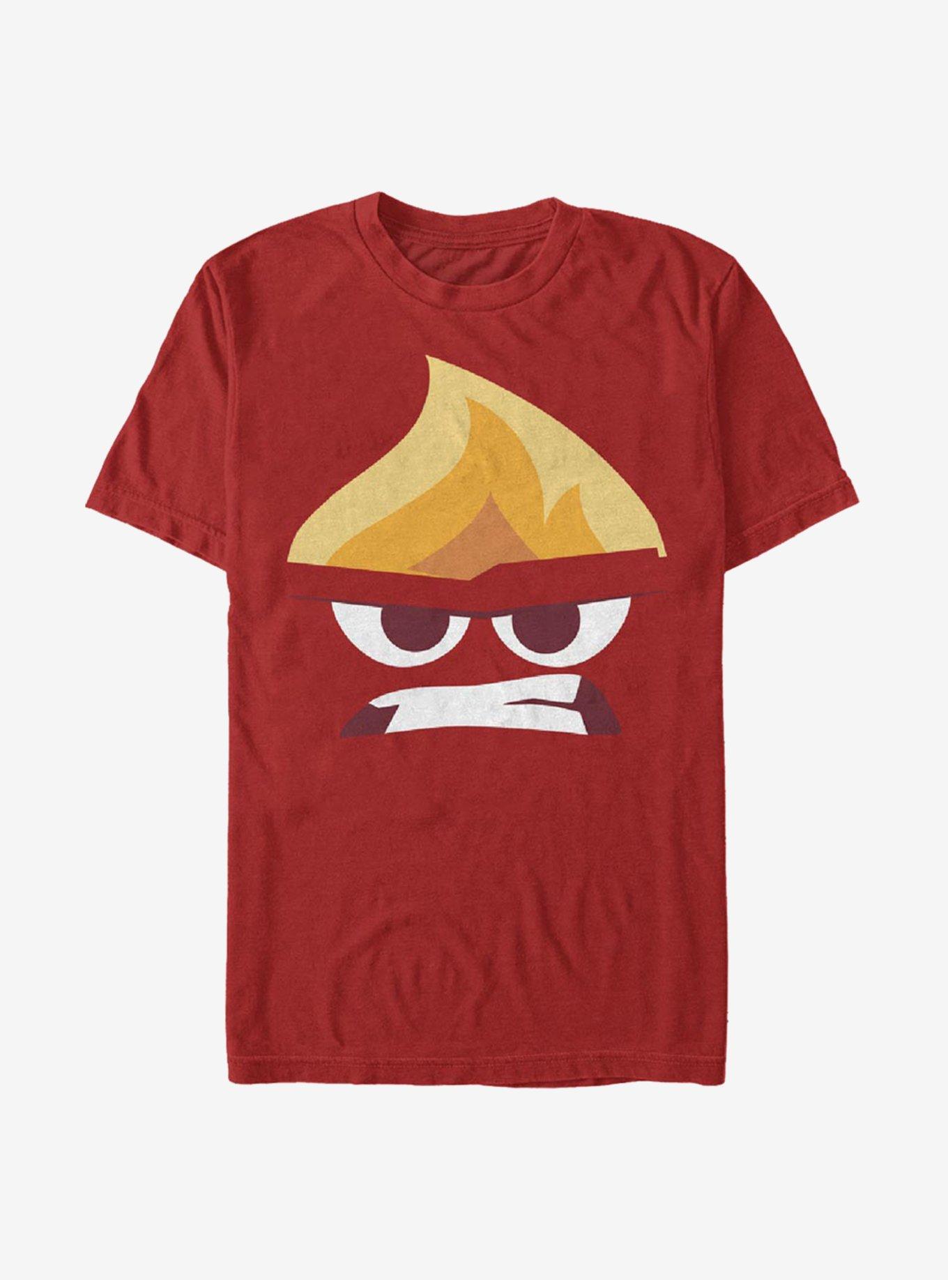 Disney Pixar Inside Out Angry Face T-Shirt, , hi-res