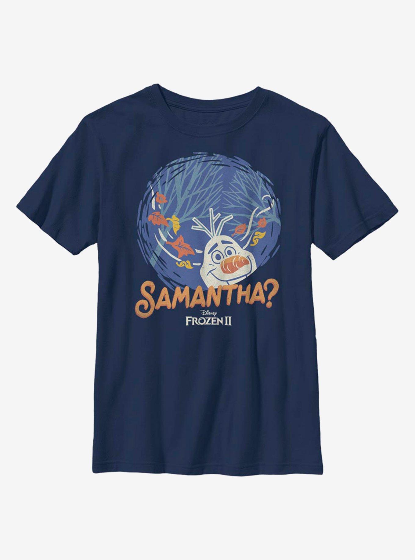 Disney Frozen 2 Olaf Samantha Youth T-Shirt, , hi-res