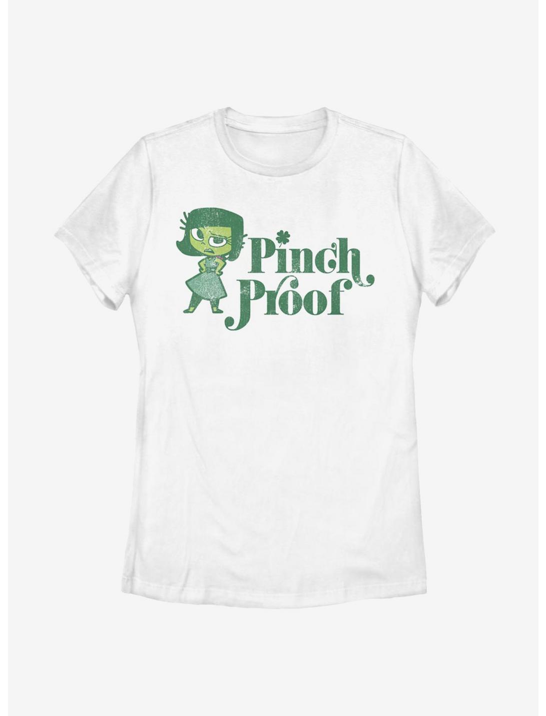 Disney Pixar Inside Out Disgust Pinch Proof Womens T-Shirt, WHITE, hi-res