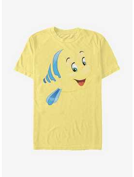 Disney The Little Mermaid Flounder Face T-Shirt, , hi-res