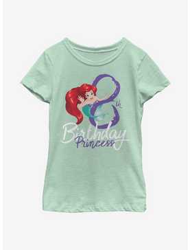 Disney The Little Mermaid Birthday Mermaid Eight Youth Girls T-Shirt, , hi-res