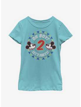 Disney Mickey Mouse Oh Boy Mickey 2 Youth Girls T-Shirt, , hi-res