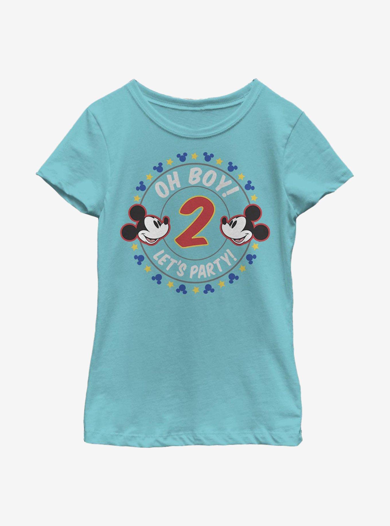 Disney Mickey Mouse Oh Boy Mickey 2 Youth Girls T-Shirt, , hi-res