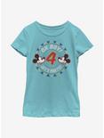 Disney Mickey Mouse Oh Boy Mickey 4 Youth Girls T-Shirt, TAHI BLUE, hi-res