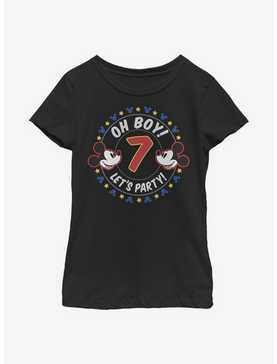 Disney Mickey Mouse Oh Boy Mickey 7 Youth Girls T-Shirt, , hi-res