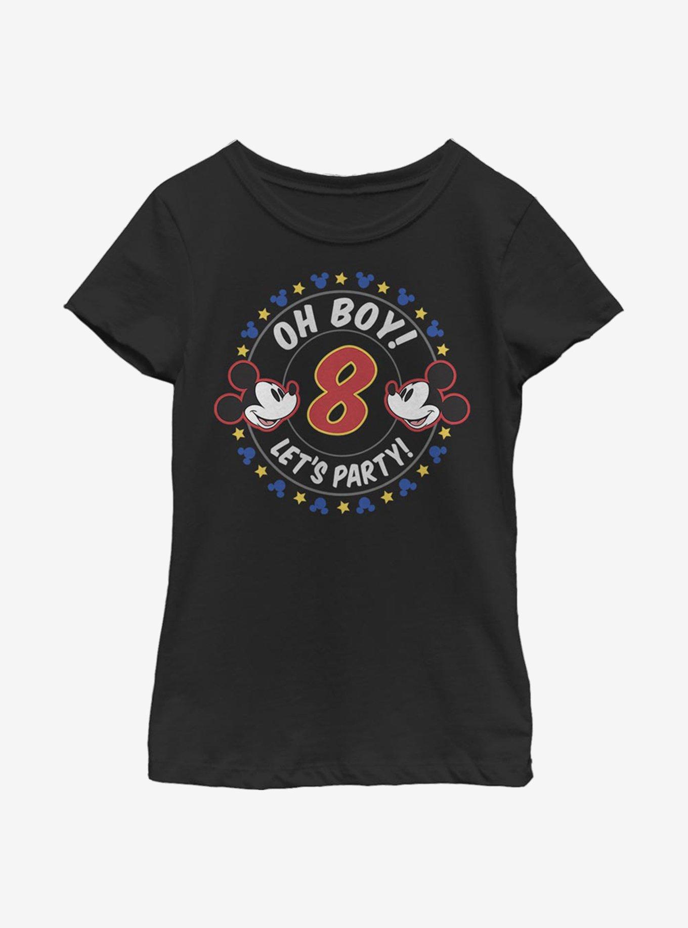 Disney Mickey Mouse Oh Boy Mickey 8 Youth Girls T-Shirt, , hi-res
