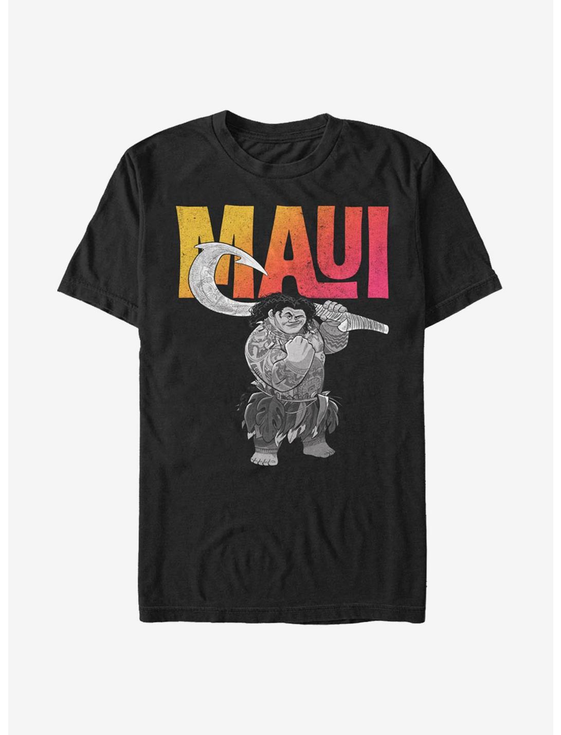 Disney Moana Maui T-Shirt, BLACK, hi-res