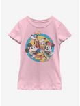 Disney Mickey Mouse Original Buddies Youth Girls T-Shirt, PINK, hi-res