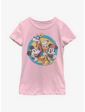 Disney Mickey Mouse Original Buddies Youth Girls T-Shirt, , hi-res