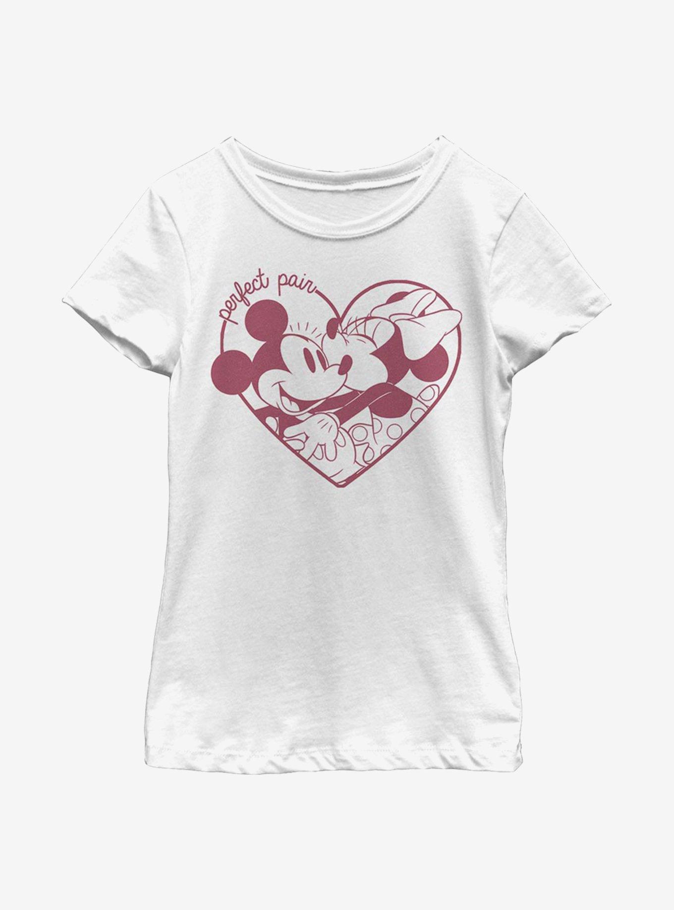 Disney Mickey Mouse Perfect Pair Youth Girls T-Shirt, , hi-res