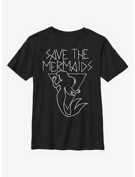 Disney The Little Mermaid Save The Mermaids Youth T-Shirt, , hi-res
