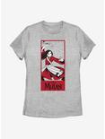Disney Mulan Bold Spirit Womens T-Shirt, ATH HTR, hi-res