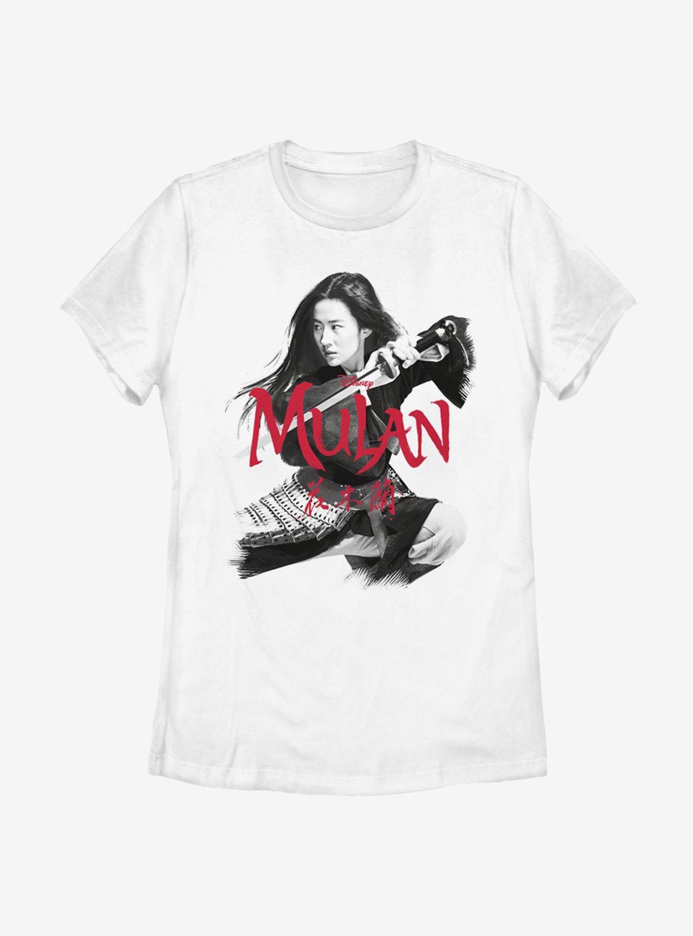 Disney Mulan Fighting Stance Womens T-Shirt, , hi-res