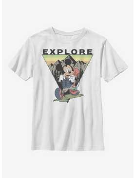 Disney Mickey Mouse Explore Mickey Travel Youth T-Shirt, , hi-res