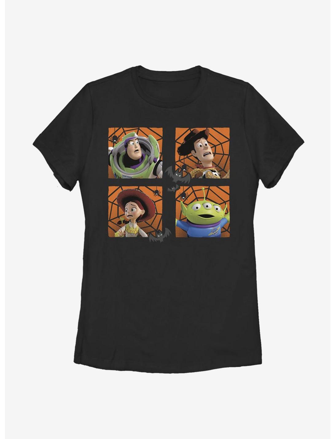 Disney Pixar Toy Story Halloween Four Square Womens T-Shirt, BLACK, hi-res