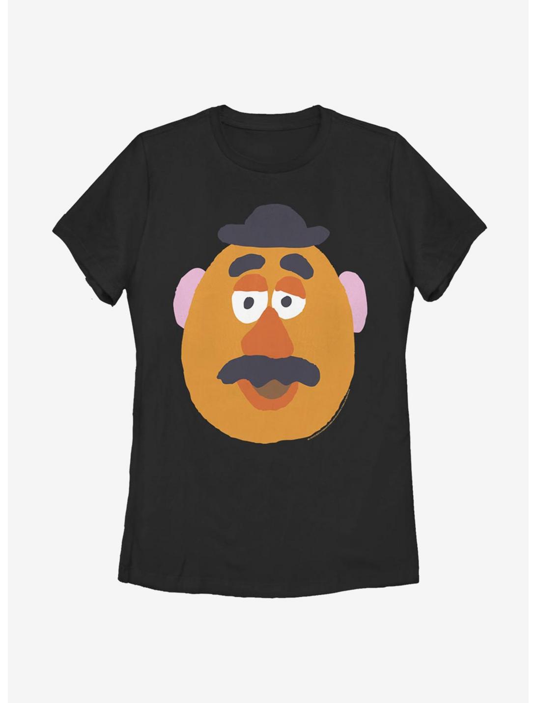 Disney Pixar Toy Story Mr. Potato Big Face Womens T-Shirt, BLACK, hi-res