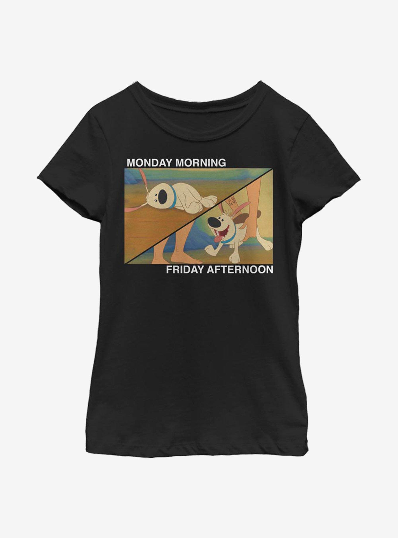 Disney Mulan Monday To Friday Youth Girls T-Shirt, , hi-res
