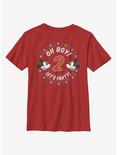 Disney Mickey Mouse Oh Boy Mickey 2 Youth T-Shirt, RED, hi-res