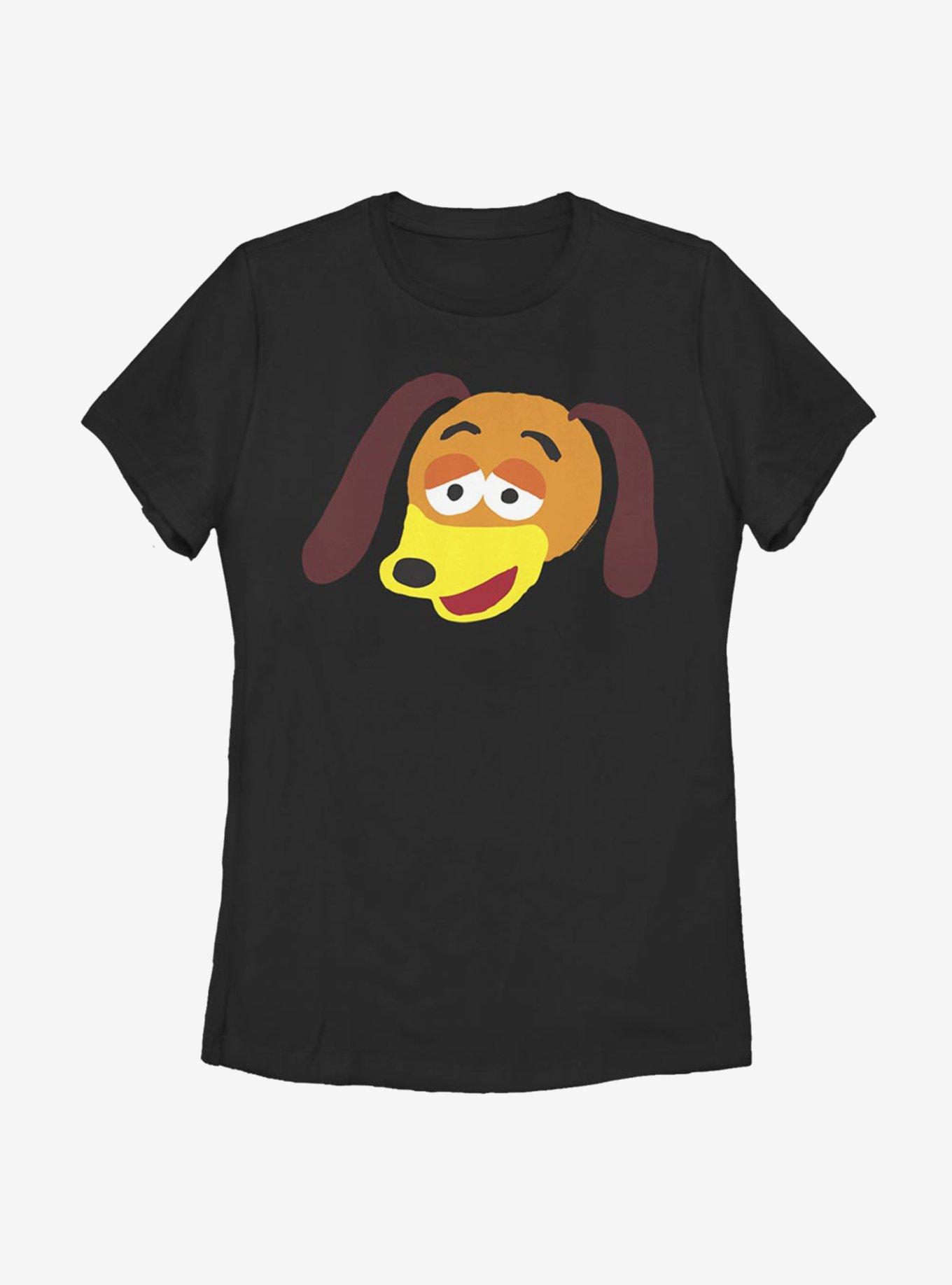Disney Pixar Toy Story Slinky Big Face Womens T-Shirt, BLACK, hi-res