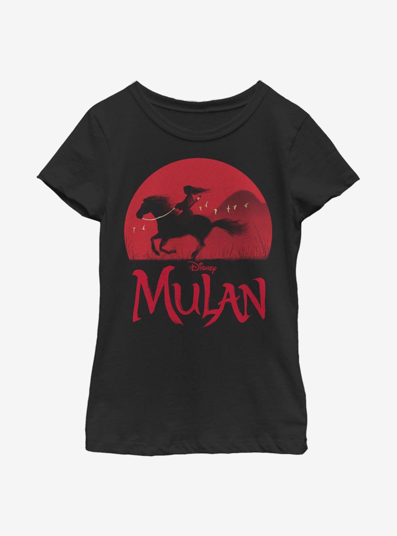 Disney Mulan Sunset Youth Girls T-Shirt, , hi-res