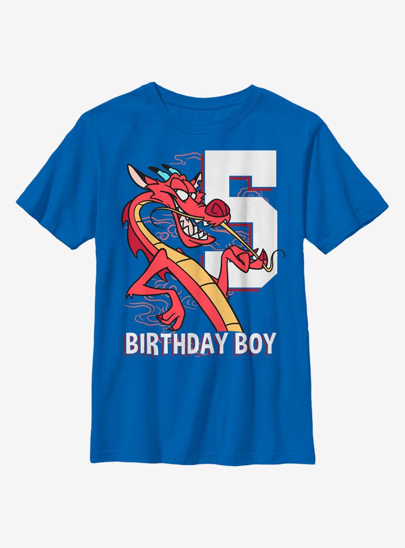 Disney Mulan Mushu Five Youth T-Shirt, , hi-res