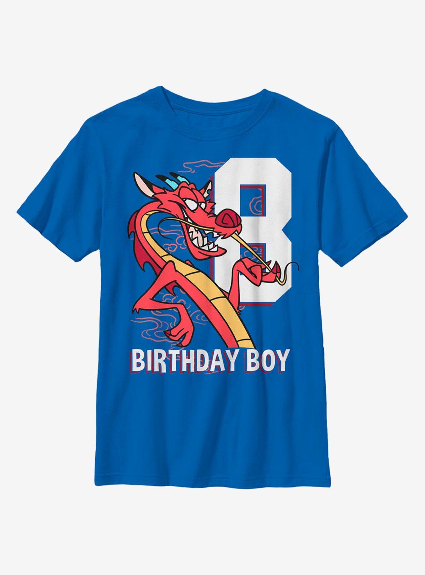Disney Mulan Mushu Six Youth T-Shirt, ROYAL, hi-res